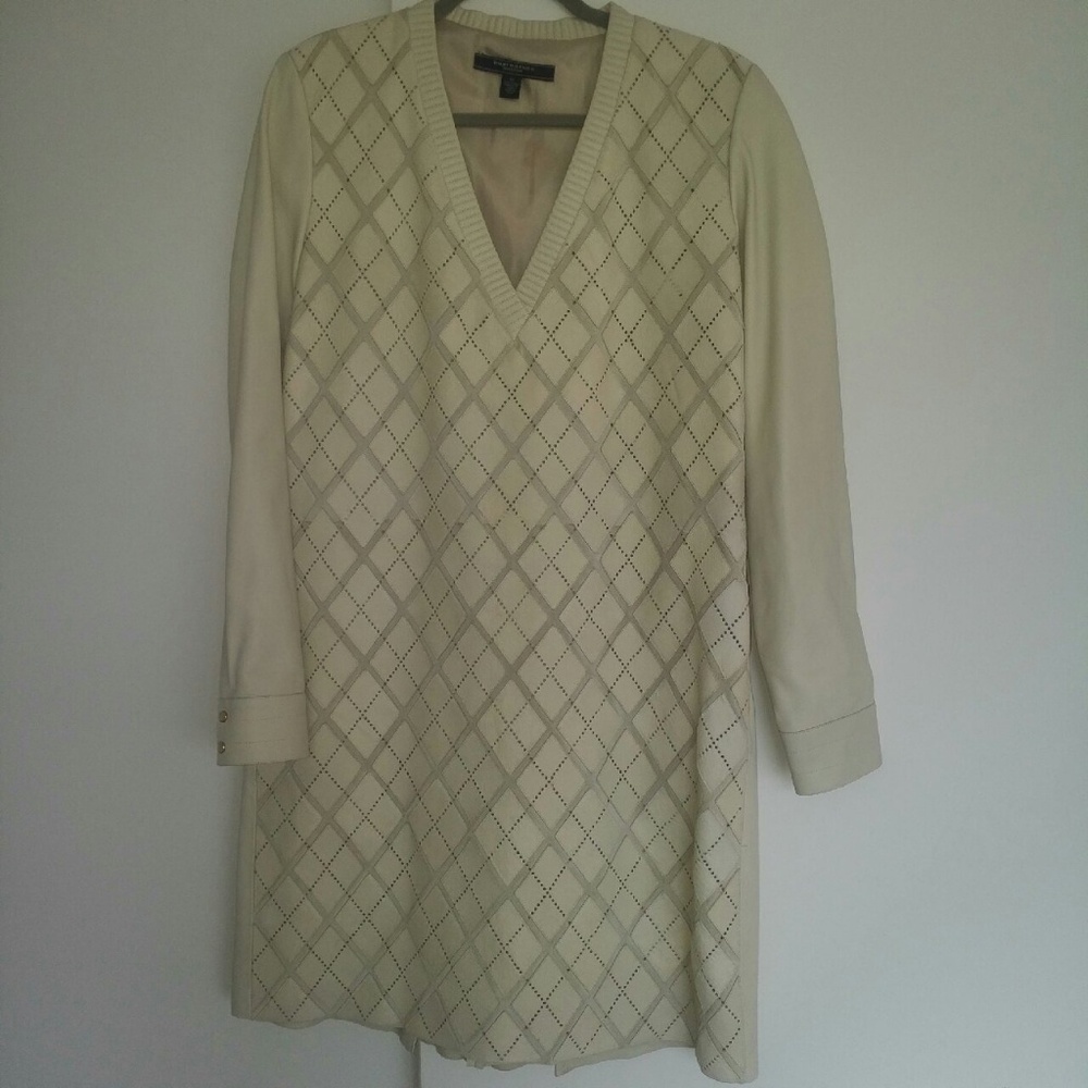 Tommy Hilfiger Leather Dress Runway Collection